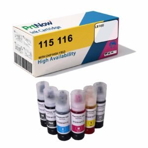 Compatible with Epson Epson 115 116 Ink Cartridge Ink for L8160 Inkjet Printer Cartridge