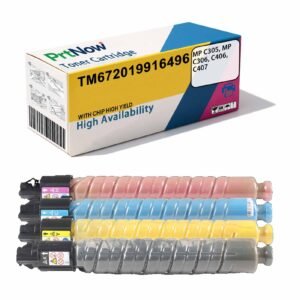 Suitable for Ricoh MP C305 toner cartridge, Ricoh MP C306 C406 copier toner cartridge, C407 toner cartridge