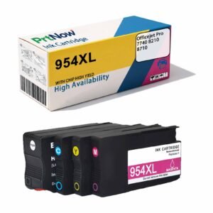 Compatible with HP/HP 954XL Ink Cartridge for Officejet Pro 7740 8210 8710 Printers Ink