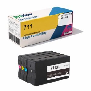 Compatible with HP 711 HP T120 T520 T130 T530 Plotter Printer Ink Cartridges