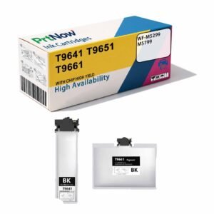Compatible with Epson T9641 T9651 T9661 Ink Cartridges for WF-M5299 M5799 Printers