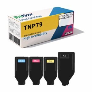 Compatible with TNP79 Minolta C4050i toner cartridge, Bizhub C3350i photocopier toner cartridge, C3351i, C4051i