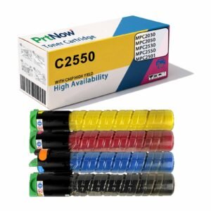Compatible Ricoh C2550 toner cartridge MPC2030 2050 toner powder C2501 C2551 C2530 copier ink cartridge