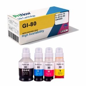 Compatible with Canon GI-80 Ink GI-10/20/30/40/50 G5080 GM2080 G6080 G7080