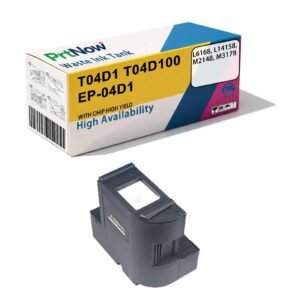 Compatible with Epson T04D1 Waste Ink Tank L6168, L14158, M2148, M3178 Maintenance Box T04D100