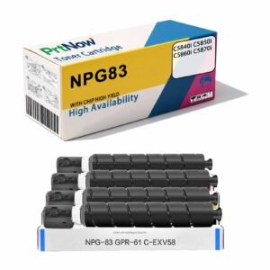 Compatible with NPG83 Canon C5840i toner cartridge, C5860i toner cartridge, C5870i copier ink cartridge, C5850i carbon toner cartridge