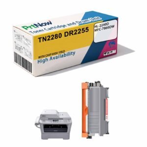 Compatible with Brother TN2280 toner cartridge, HL-2240D, MFC-7860DW printer ink cartridge, DR2255 drum unit-PrtNow
