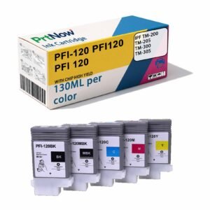 Compatible with Canon Canon PFI-120 Ink Cartridge iPF TM-200 TM-205 TM-300 Printer Ink Cartridge-PrtNow