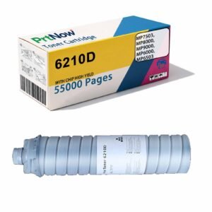 Compatible with Ricoh MP7503 toner cartridge, Ricoh MP 8000 9000 copier, 6000 6503 toner, 6210D toner.