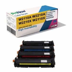 Compatible with HP HP m283fdw toner cartridge m282nw m283cdw ink cartridge W2110A 206A 207A toner cartridge
