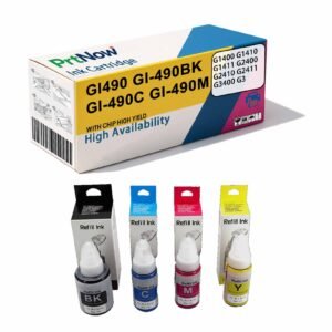 Compatible with Canon GI490 GI-490 Ink G1400 G1410 G1411 G2400 G2410 Ink