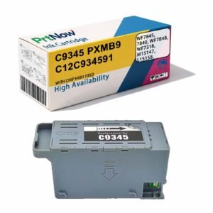 Compatible with Epson WF7845, 7840, WF7848, WF7318, m15147 Maintenance Box, C9345 Ink Cartridge