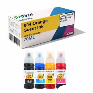 Compatible with Epson 004 Orange Scent Ink L1119 L3108 L3115 3116 3118 L3156