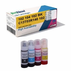 Compatible with Epson 102 Ink ET-3850 ET-4750 ET-4850 ET-4856 Ink Cartridges
