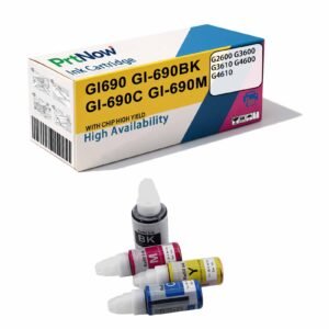 Compatible with Canon Canon GI-690 GI690 Ink G2600 G3600 G3610 G4600 G4610-PrtNow