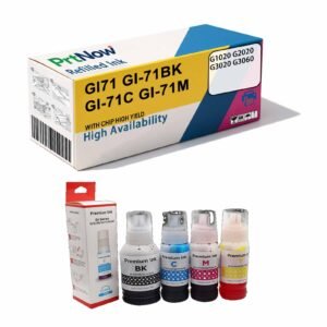 Compatible with Canon Canon GI71 GI-71 Ink G1020 G2020 G3020 G3060 Refill Ink