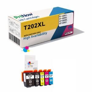 Compatible with EPSON 202XL Ink Cartridge for XP-6001, 6005, 6000, 6001 Printers Ink Cartridge T202
