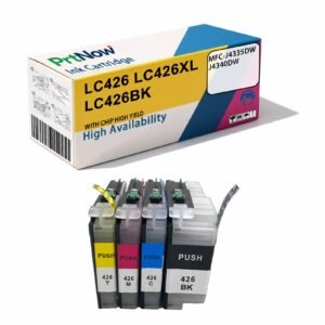Suitable for Brother LC426 Ink Cartridge Brother MFC-J4335DW J4340DW Printing Consumables LC426XL-PrtNow