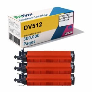 Compatible with Minolta DV512 Developer Drum C221 224 284e Konica Minolta C364 C454 C554 Cartridge Component