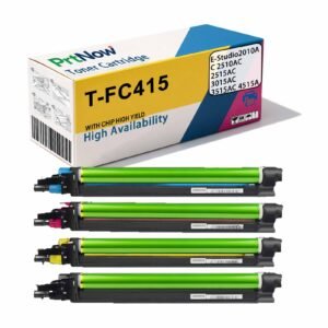 Compatible with Toshiba 2010AC toner cartridge, Toshiba 2110AC, 2051C, 25510 drum unit, 4555C/5055C