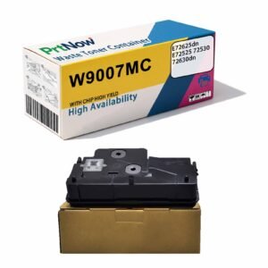 Compatible with W9007MC Waste Toner Cartridge for HP E72625dn, E72525, 72530, 72630dn Waste Toner Bin