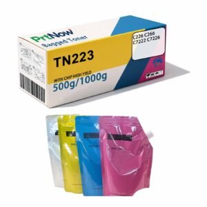 Customized Compatible with Konica Minolta C226 Bagged Toner C266 C7222 Color Toner C7226 TN223 Toner Powder