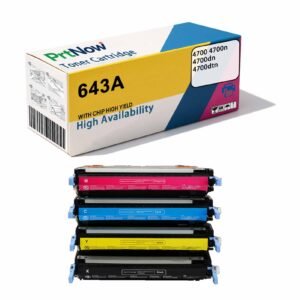 Compatible with HP Q5950A toner cartridge, 4700dn, 4700dtn color printer toner cartridge HP 643A toner cartridge-PrtNow