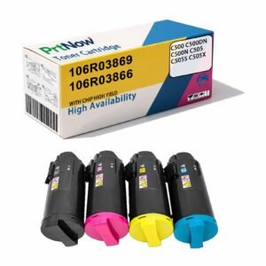 Compatible with Xerox C500 toner cartridge 106R03869, Xerox toner cartridge, VersaLink C505S printer toner cartridge-PrtNow
