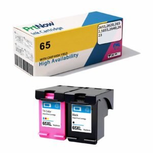 Compatible HP 65 Ink Cartridge for Printers 2655 2620 2652 5055 2640 2623 Refillable Ink Cartridge