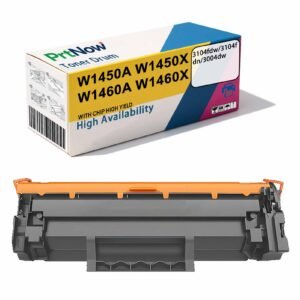 Compatible with HP W1460A/146A W1450A/145A toner cartridges HP 3104fdw/3104fdn/3004dw-PrtNow
