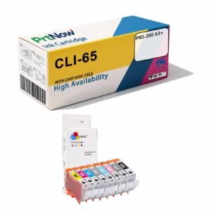 Compatible Canon PRO-200 CLI-65 Ink Cartridge A3 Format Printer 8-Color Ink Tank