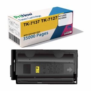 Compatible with Kyocera TK-7137 toner cartridge, Kyocera MZ3200i MZ4000i toner, TK-7127 ink toner cartridge