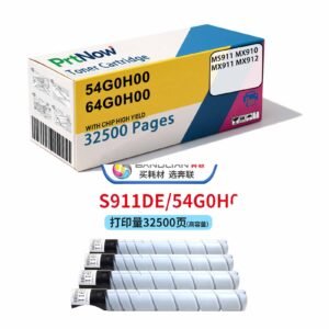Compatible with Lexmark MS911de toner cartridge MX910 MX911 MX912de drum Lexmark 54G0H00 ink cartridge