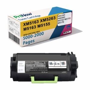 Compatible with Lexmark XM5163 toner cartridge Lexmark XM5170 drum unit 24B6025 XM5263 M5155
