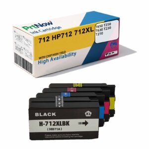 Compatible with HP712 Ink Cartridge T650 T250 T630 T230 T210 Plotter Printer Ink Cartridge-PrtNow