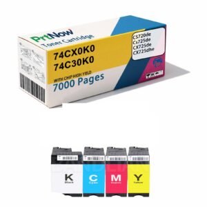 Suitable for Lexmark CS720 toner cartridge CX725de drum unit CS725de waste toner cartridge 74C30K0/HM0 developer unit