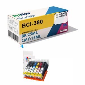 Compatible with Canon CANON TS8130 8330 6130 TR8530 7530 Printer 380 Ink Cartridge