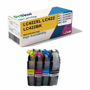 Suitable for Brother LC422XL LC422 Ink Cartridge MFC-J5340DW J5345DW Printing Consumables