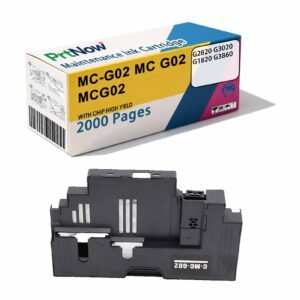 Compatible with Canon MC-G02 Maintenance Ink Cartridge for Canon G2820 G3020 G1820 G3860 Waste Ink Tank-PrtNow