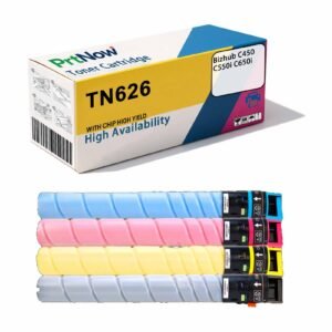 Compatible Konica Minolta TN626 Toner Cartridge for Bizhub C450/C550i/C650i Copiers