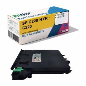 Compatible with Ricoh C220 Waste Toner Collector SPC221SF Waste Toner Bottle C240 C242 C230 Waste Toner Box Toner Cartridge-PrtNow