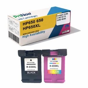 Compatible with HP HP650 Ink Cartridge for HP Deskjet 2548 3548 4518 2648 4648 Printers