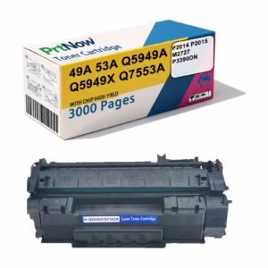 Q5949A 49A Toner Cartridge Compatible with P2015D M2727 P3390DN HP2014 Printer Ink Cartridge 53A