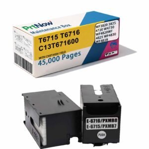 Suitable for Epson T6715 Maintenance Box WF3820 3825 4720 4820 4830 WF4838 Waste Ink Pad