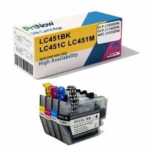 Suitable for Brother LC451 ink cartridge consumables for DCP-J1050DW, J1140, J1010DW printers