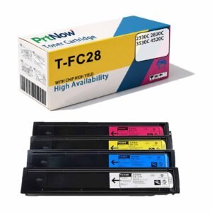 Compatible with Toshiba T-FC28 toner cartridge for 2330C/2830C/3530C/4520C copiers