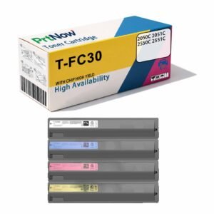 Compatible with Toshiba T-FC30 toner cartridge, suitable for 2050C/2051C/2550C/2551C copier toner cartridges