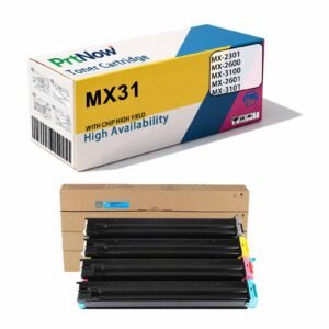 Suitable for Sharp MX-31 toner cartridge, compatible with MX-2301/2600/3100/2601/3101 copiers-PrtNow
