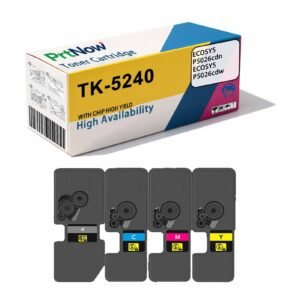 Compatible with Kyocera TK-5240 toner cartridge for Kyocera ECOSYS P5026cdn/ P5026cdw