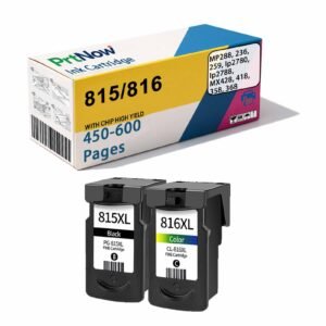 Compatible with Canon 815 Ink Cartridge MP288 236 259 Color IP2780 IP2788 MX428 418 358-PrtNow